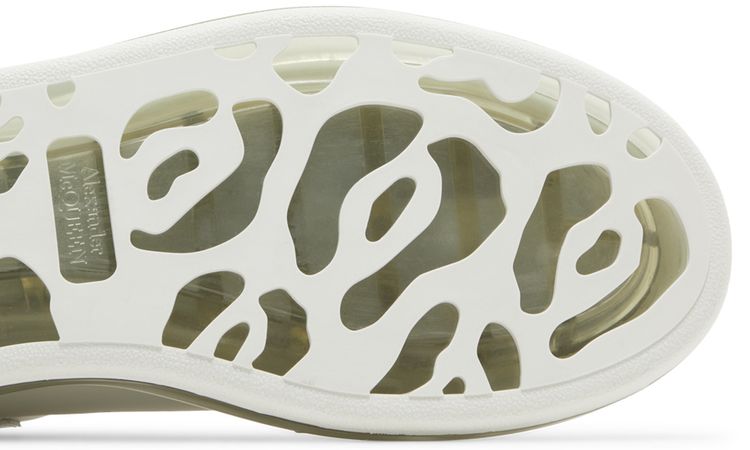 Alexander McQueen Oversized Sneaker Clear Sole   Iridescent