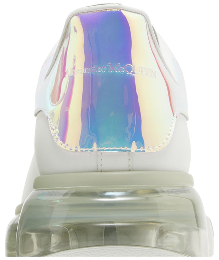 Alexander McQueen Oversized Sneaker Clear Sole   Iridescent