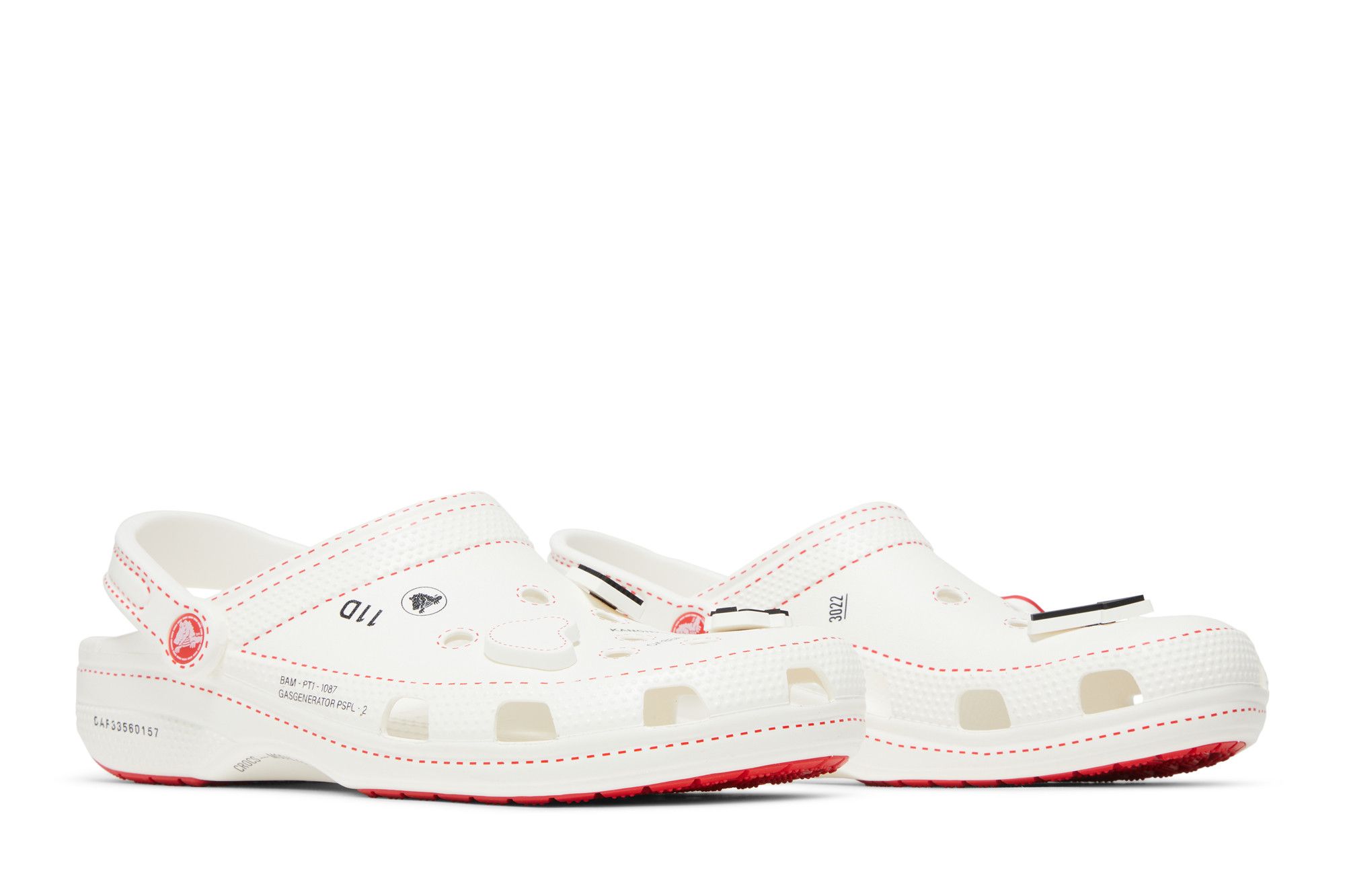 Size 12.0 Kanghyuk x Classic Clog White