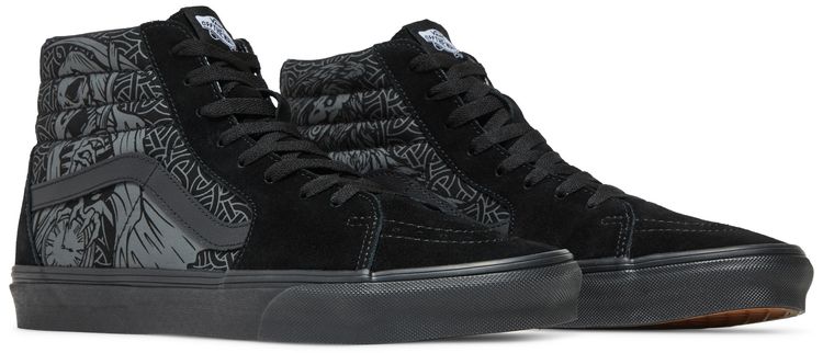 Vans Sk8 Hi Raven Skull