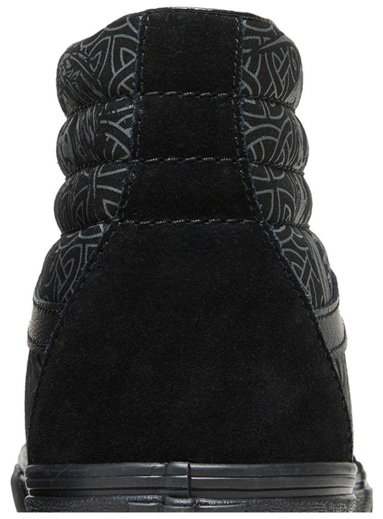 Vans Sk8 Hi Raven Skull