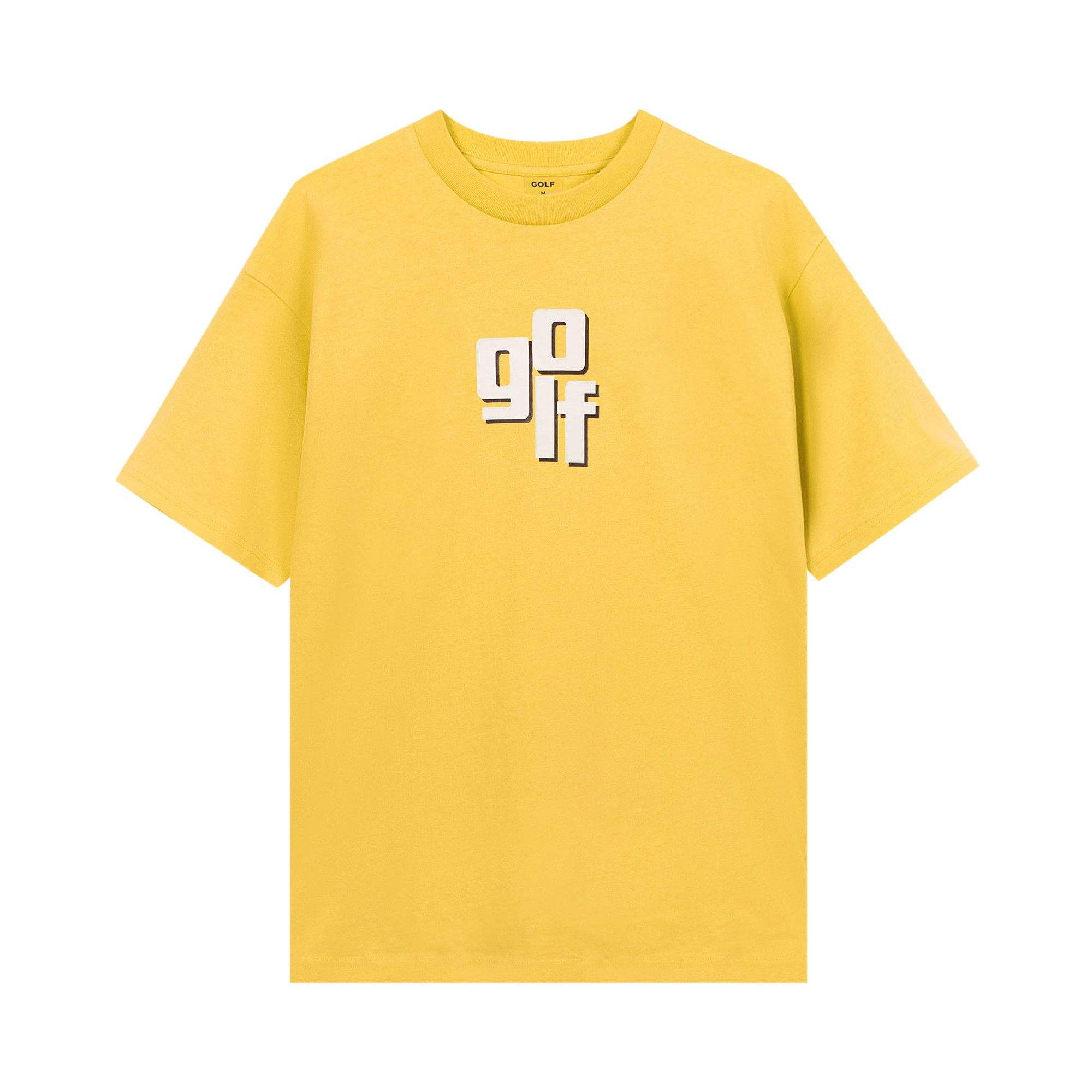 Yellow golf hot sale wang shirt