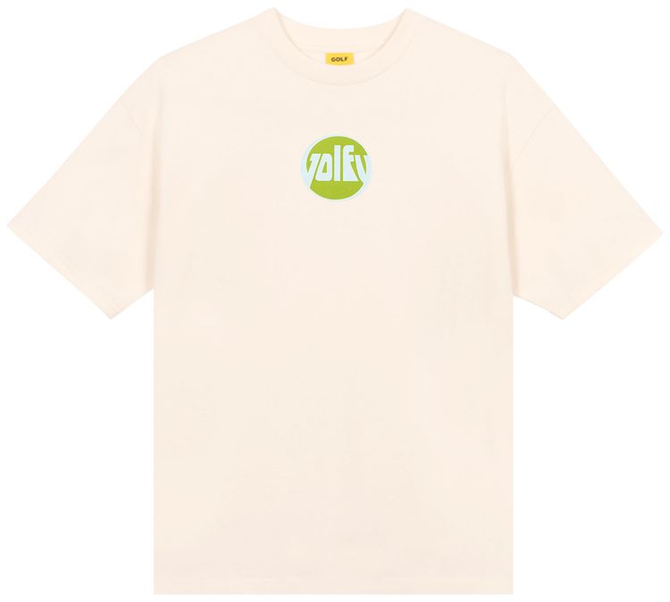 GOLF WANG Golfy Logo Tee Ivory