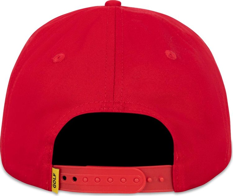 GOLF WANG G Wing 5 Panel Hat Red