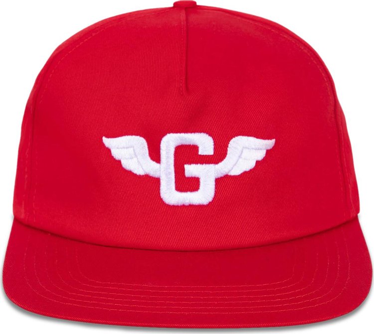 GOLF WANG G Wing 5 Panel Hat Red