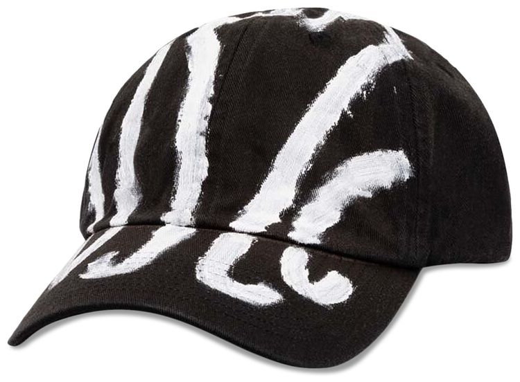 032C Spiderleg Baseball Cap Faded Black