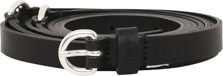 032C Leather Eyelet Belt 'Black'