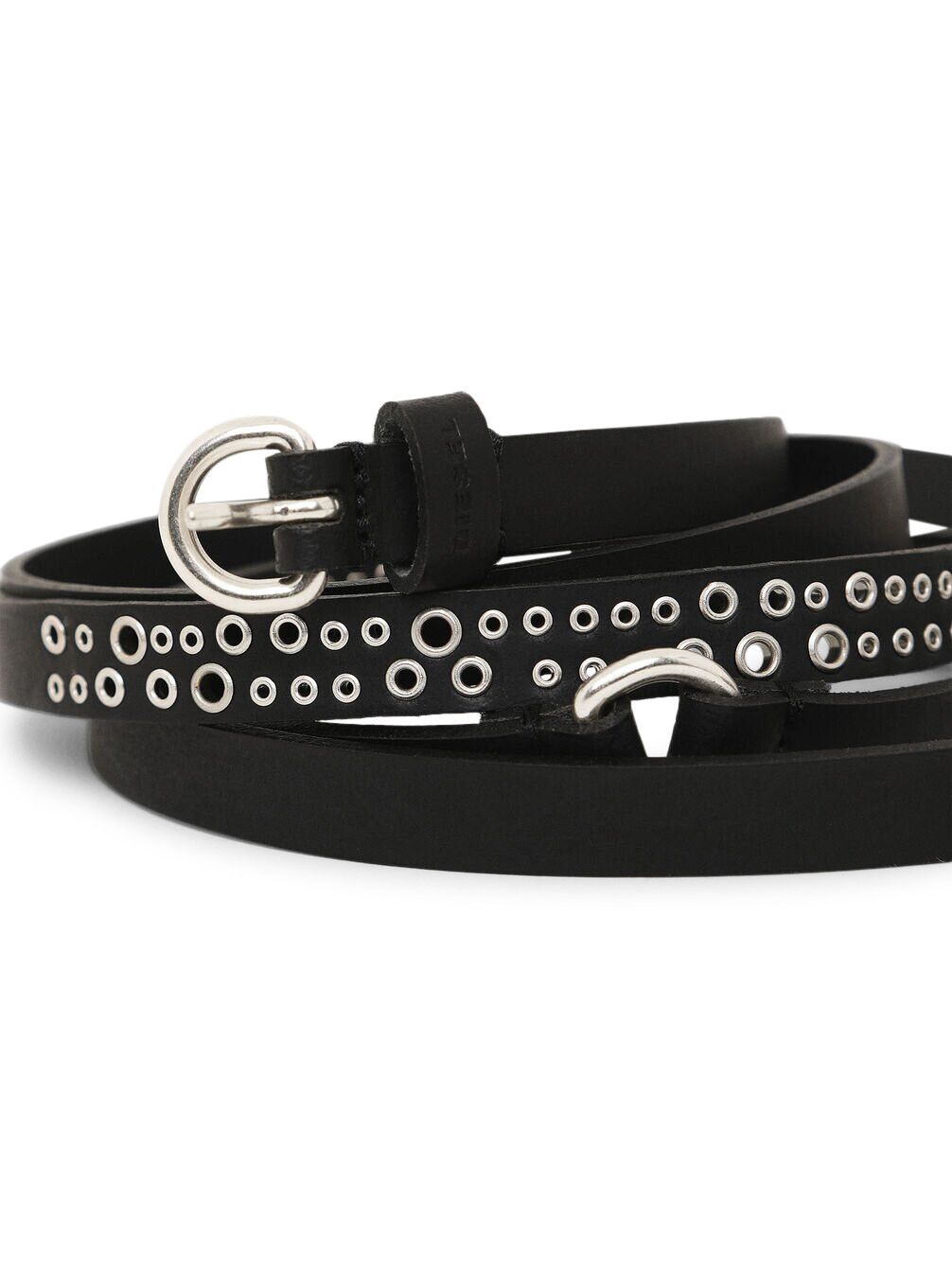 【032C】032c X aespa Eyelet Keyring Belt BLACK 032C】032c X aespa Eyelet Keyring Belt BLACK