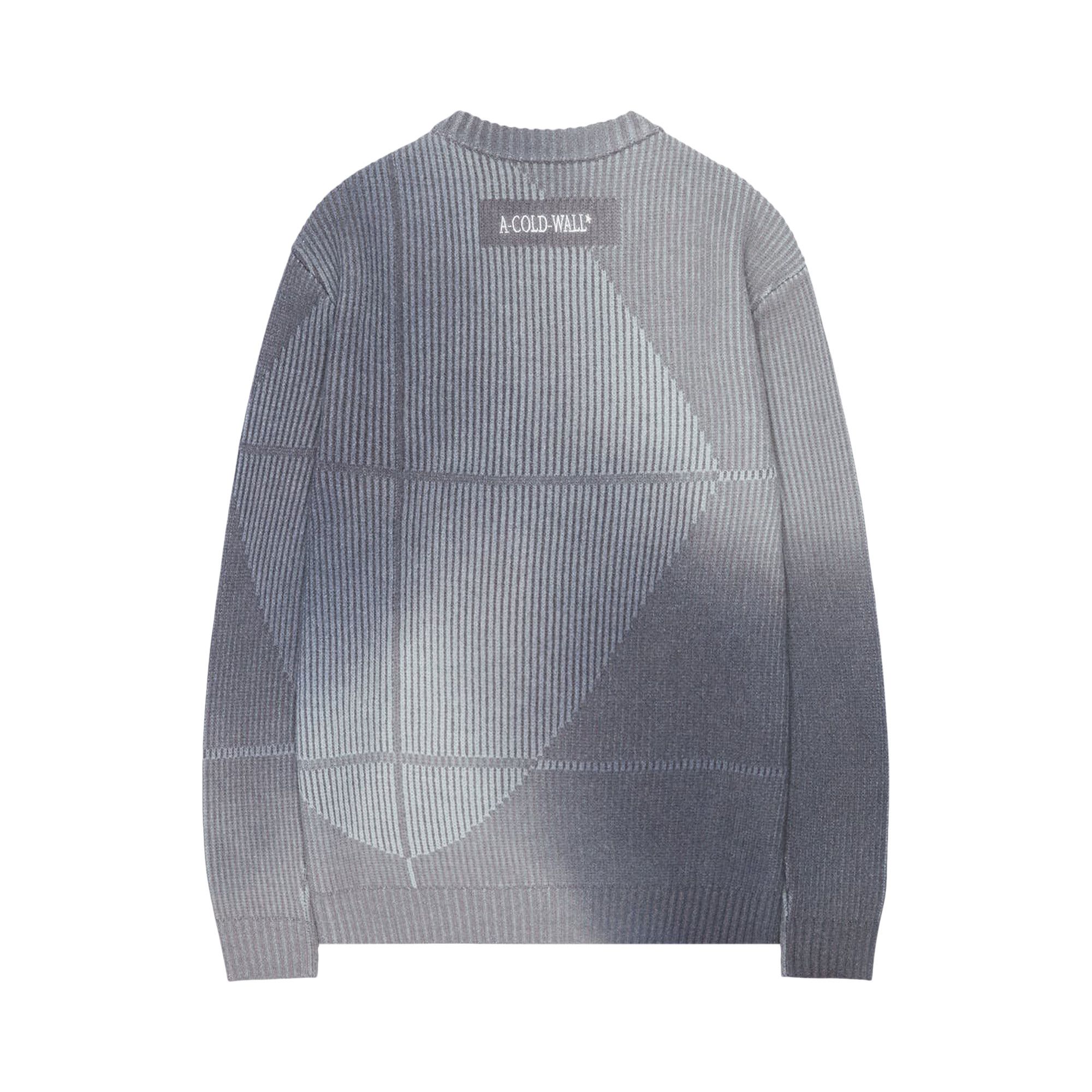 Buy A-Cold-Wall* Spray Knit Sweater 'Grey' - ACWMK116 GREY | GOAT