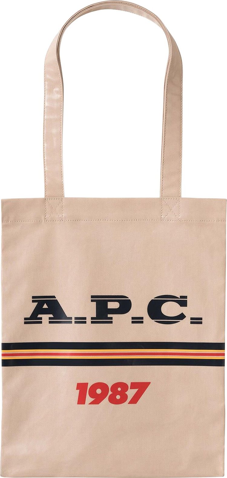 A.P.C. Lou Tote Bag 'Taupe'