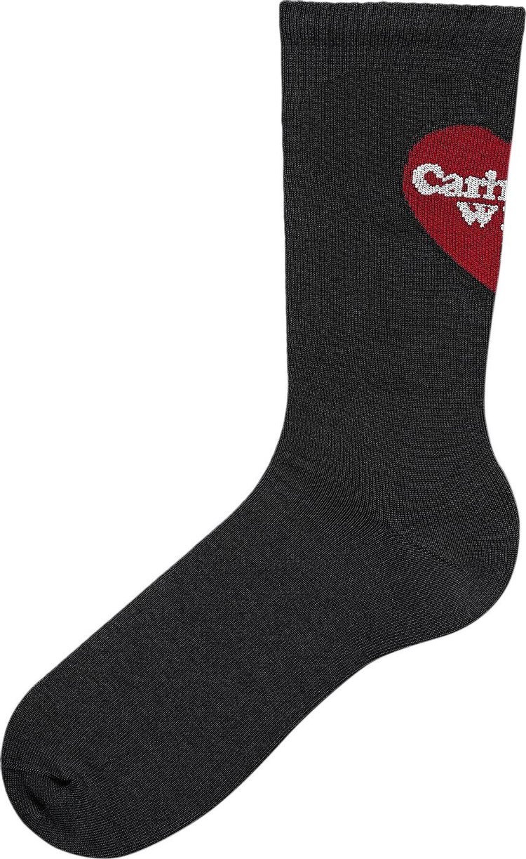 Carhartt WIP Heart Socks 'Black'