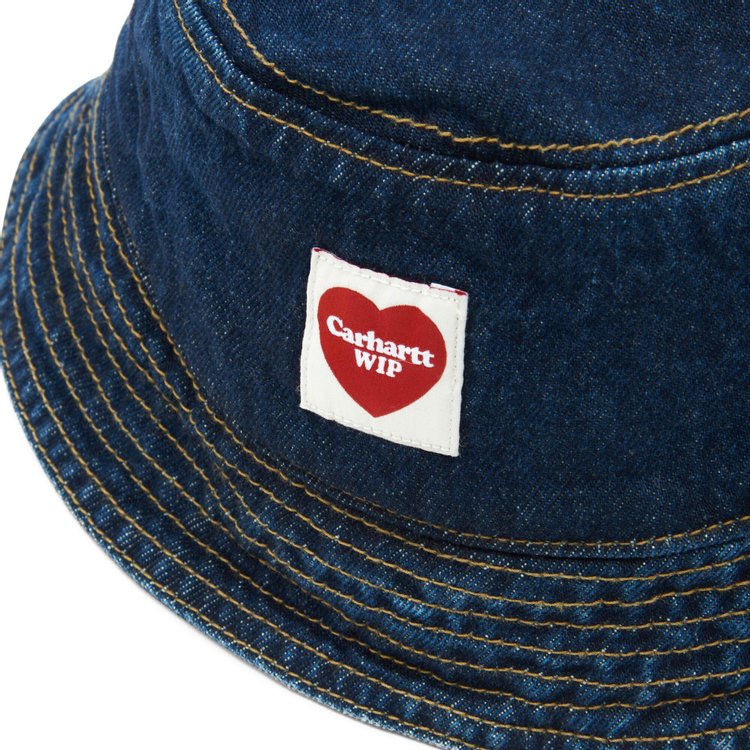 Carhartt WIP Nash Bucket Hat Blue Stone Washed