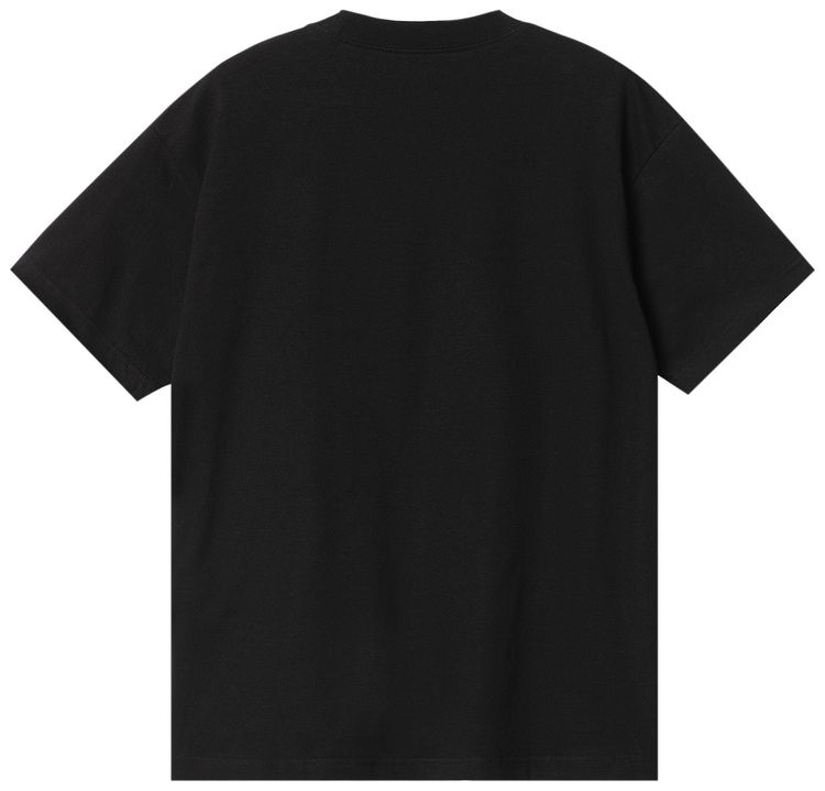 Carhartt WIP Short Sleeve Ollie Mac Icy Lake T Shirt Black