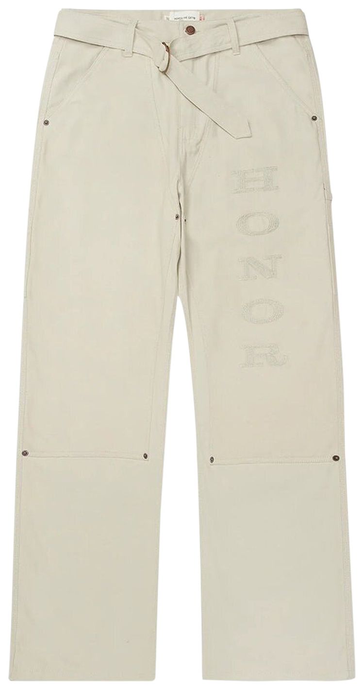 Honor The Gift Carpenter Belt Pant Bone