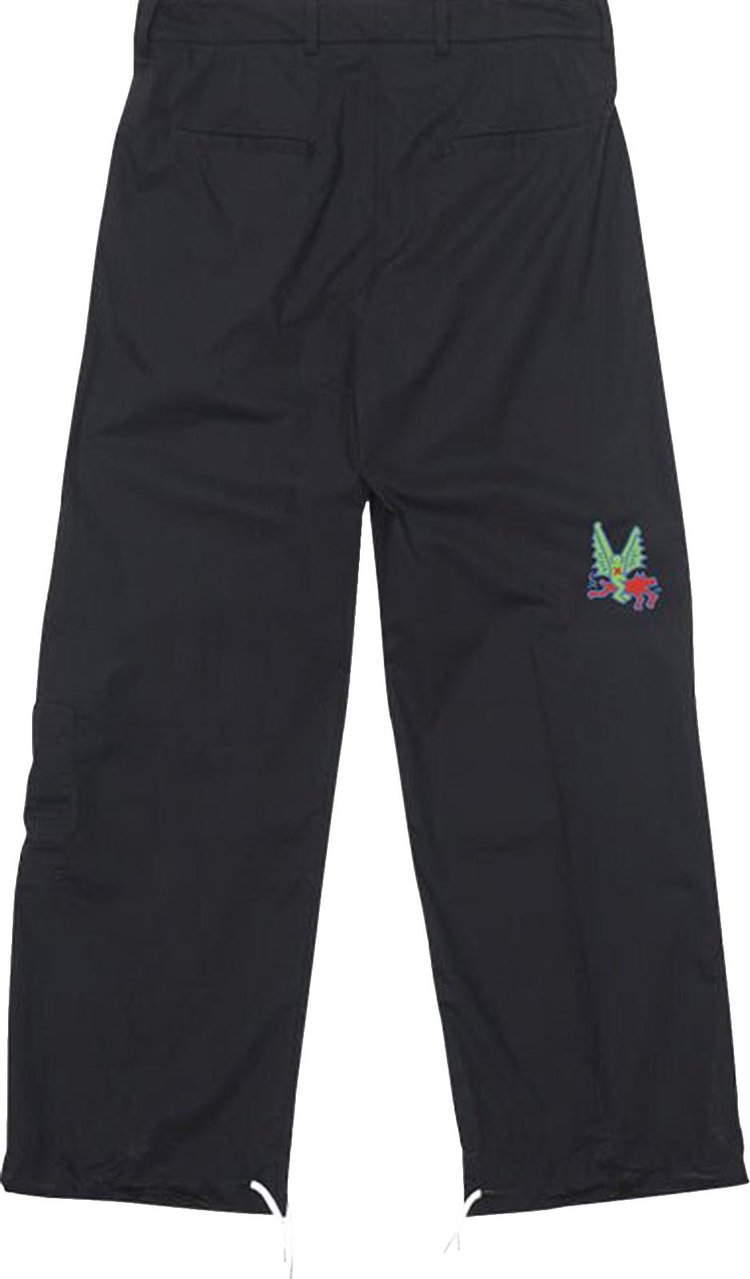 Jungles Haring Pleated Pant Black