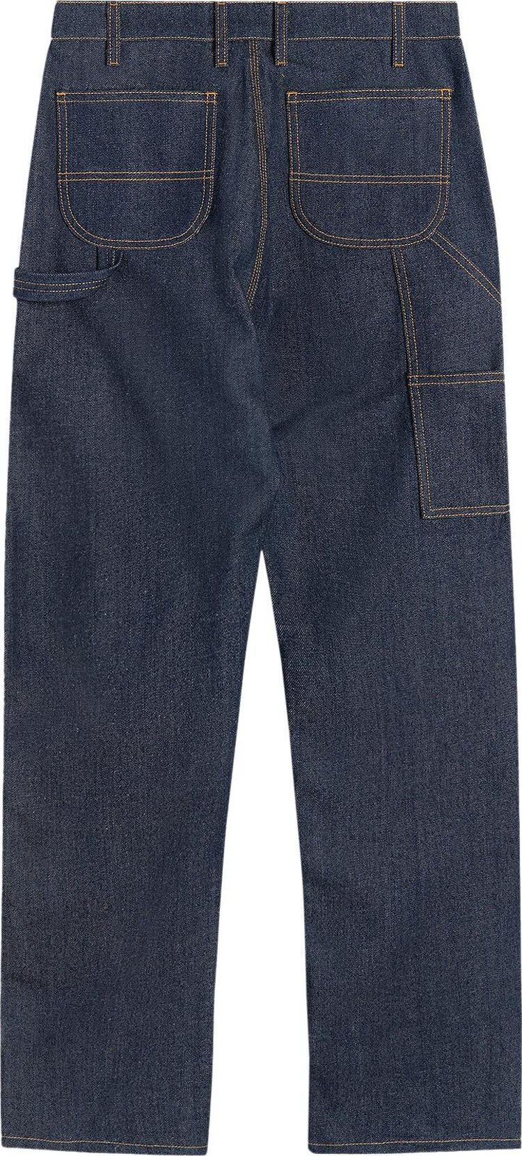 Reese Cooper Raw Denim Double Knee Pant Raw Indigo