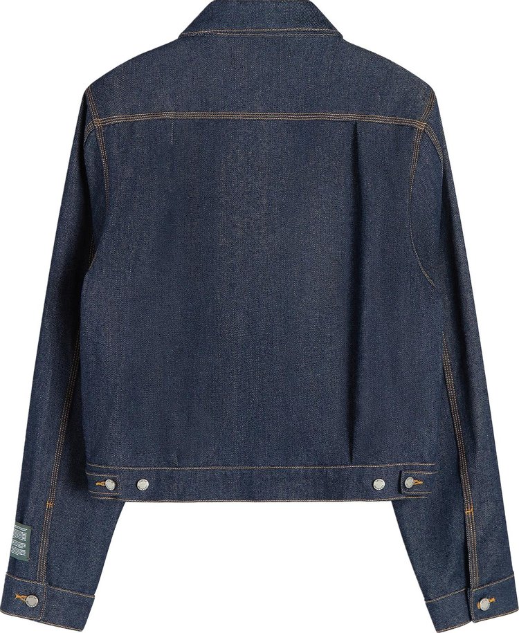 Reese Cooper Raw Denim Trucker Jacket Raw Indigo