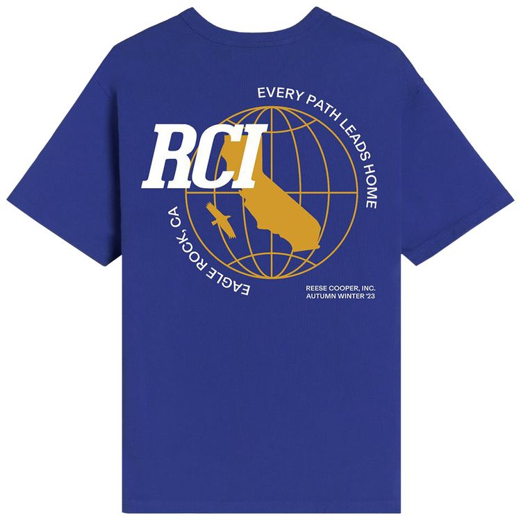 Reese Cooper Every Path Leads Home T Shirt Blue