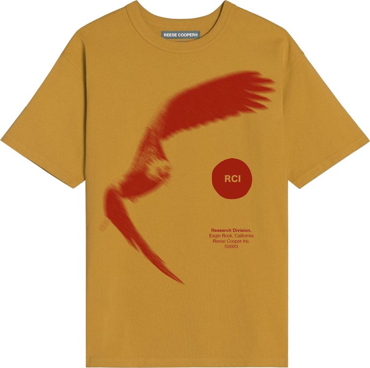Reese Cooper Eagle T-Shirt 'Yellow'