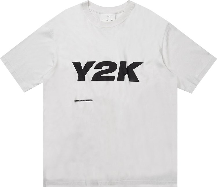 Song for the Mute Y2K Oversized Tee Chalk