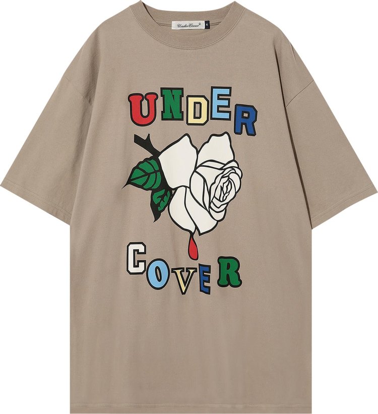 Undercover Rose Logo T-Shirt 'Black'