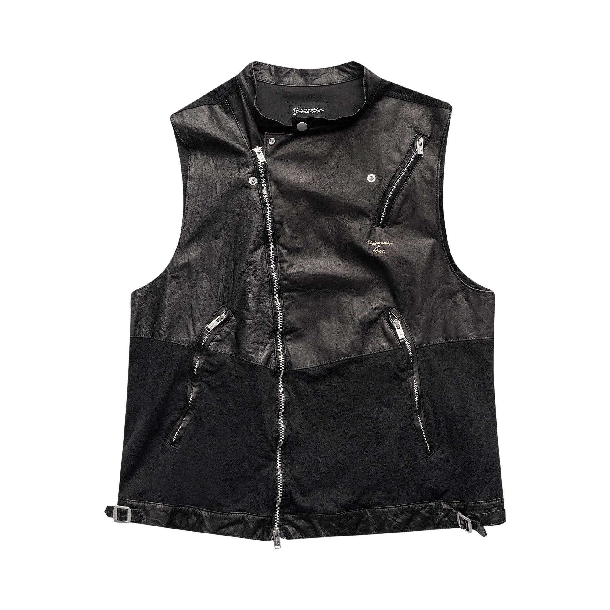 Buy Undercover Undercoverism Vest 'Black' - UI1C4001 BLAC | GOAT
