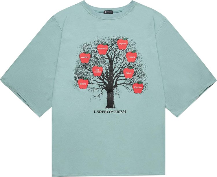 Undercover Undercoverism Apple T-Shirt 'Peppermint'