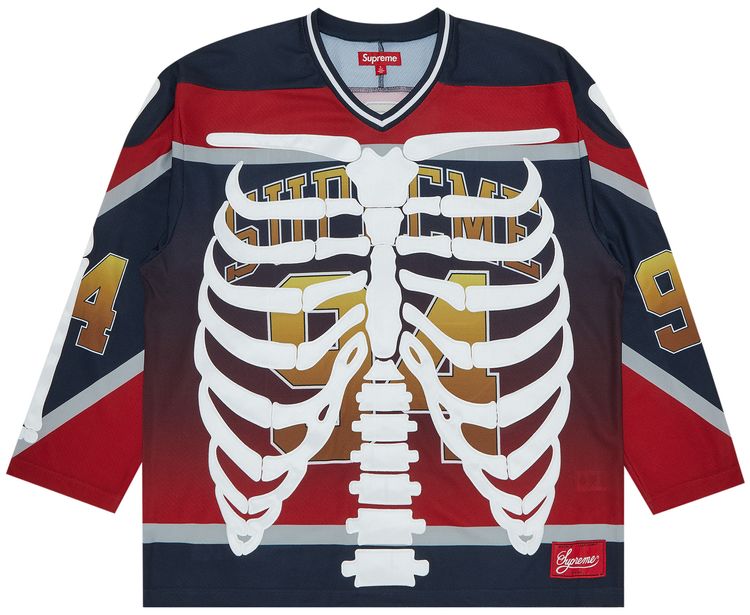 Supreme Bones Hockey Jersey Multicolor