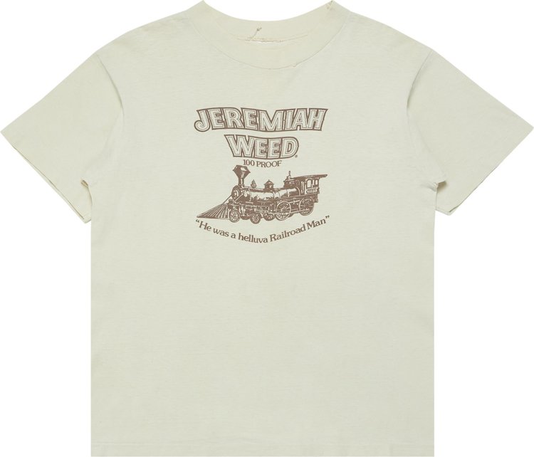 Vintage Jeremiah Weed T-Shirt 'Faded Brown'