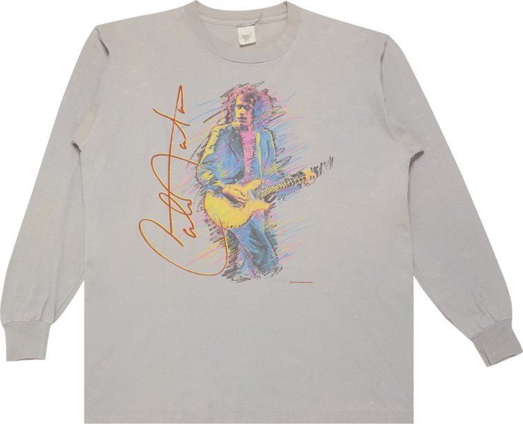 Vintage Carlos Santana Beyond Appearances Tour T-Shirt 'Grey'
