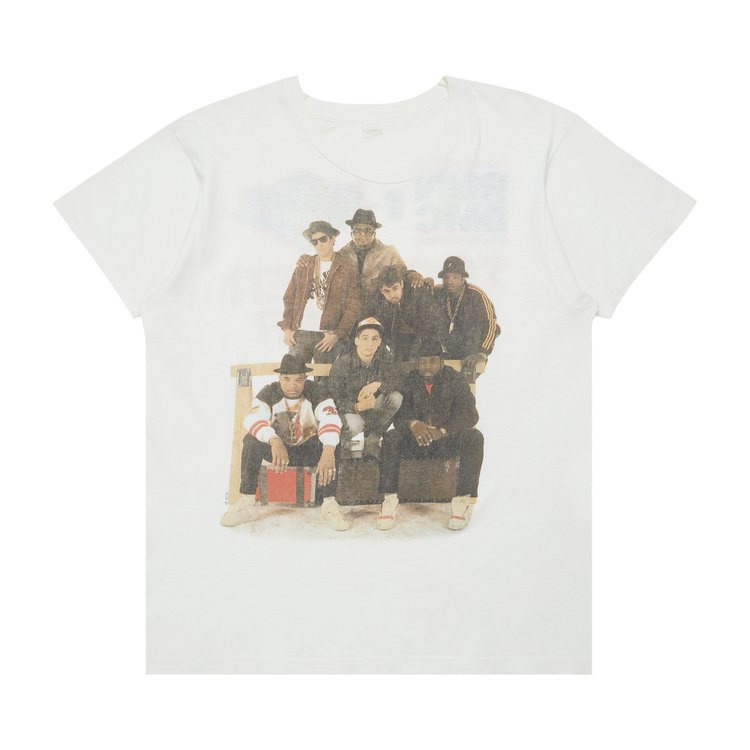 Vintage Run DMC  Beastie Boys Together Forever T Shirt White