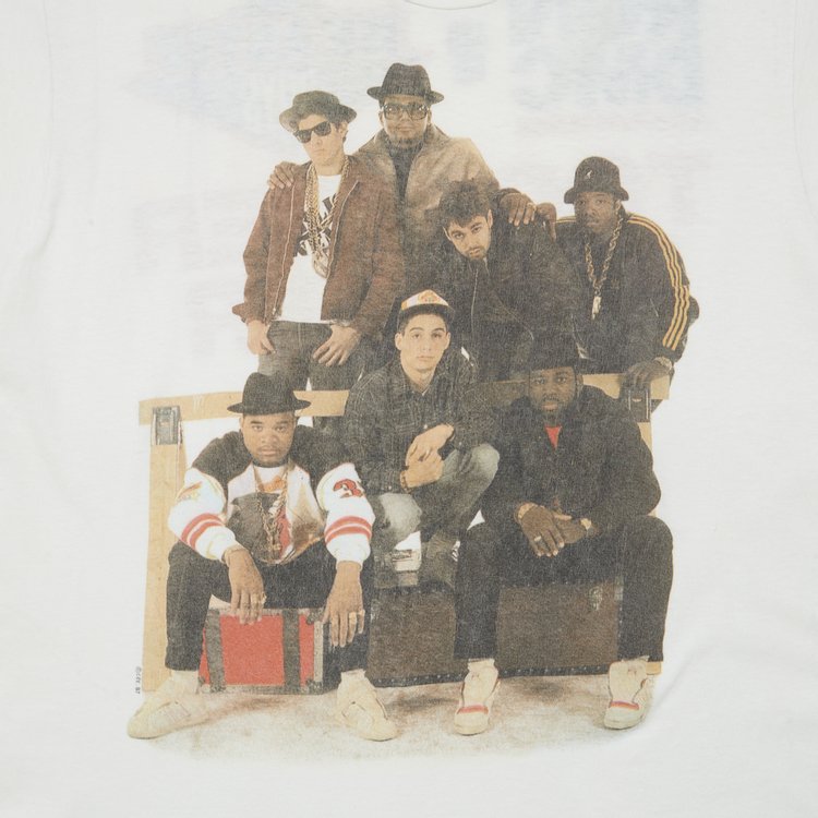 Vintage Run DMC  Beastie Boys Together Forever T Shirt White