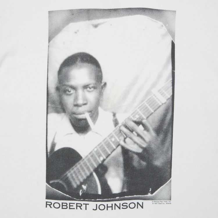 Vintage Robert Johnson T Shirt White