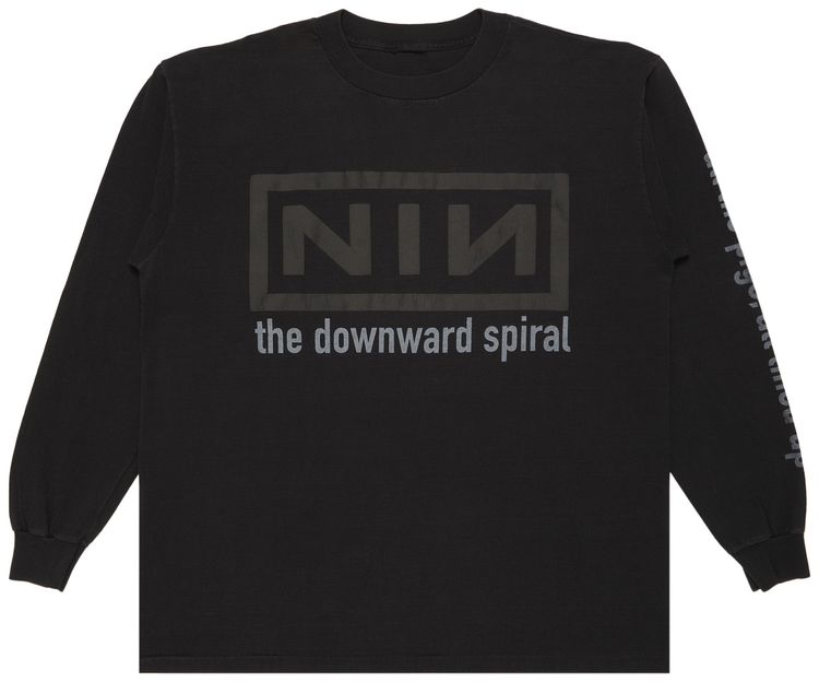 Vintage Nine Inch Nails All The Pigs T-Shirt 'Faded Black'