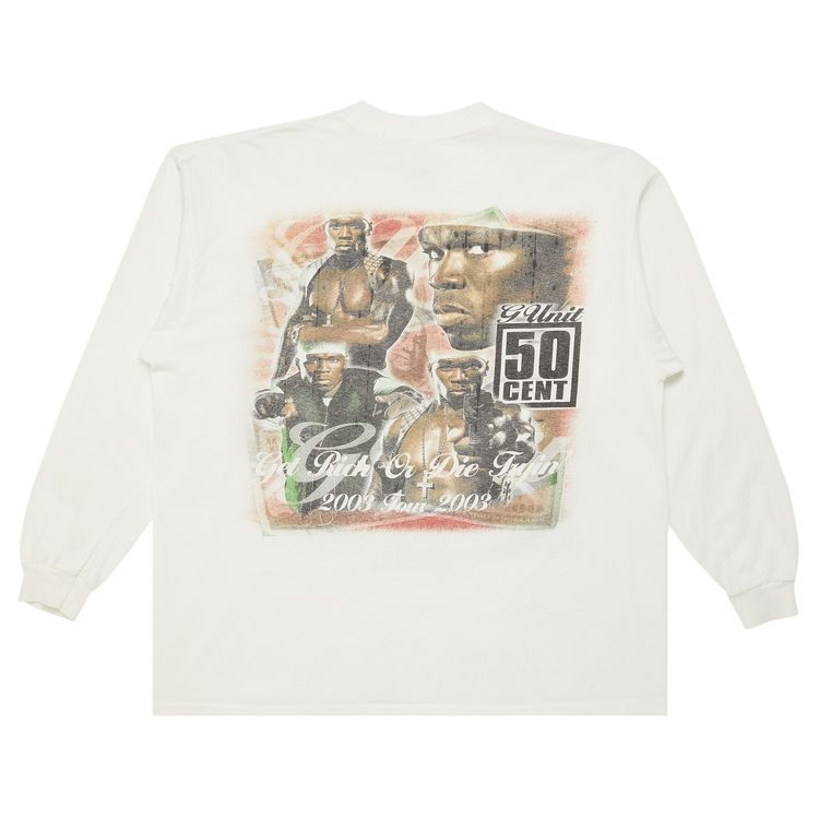 Vintage 50 Cent Get Rich Or Die Tryin Tour T Shirt White