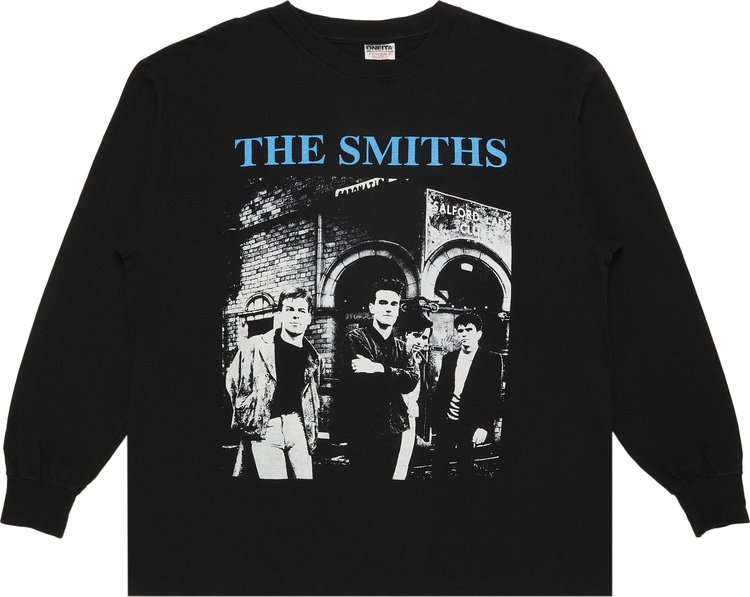 Vintage The Smiths Salford Lads Club T-Shirt 'Black'