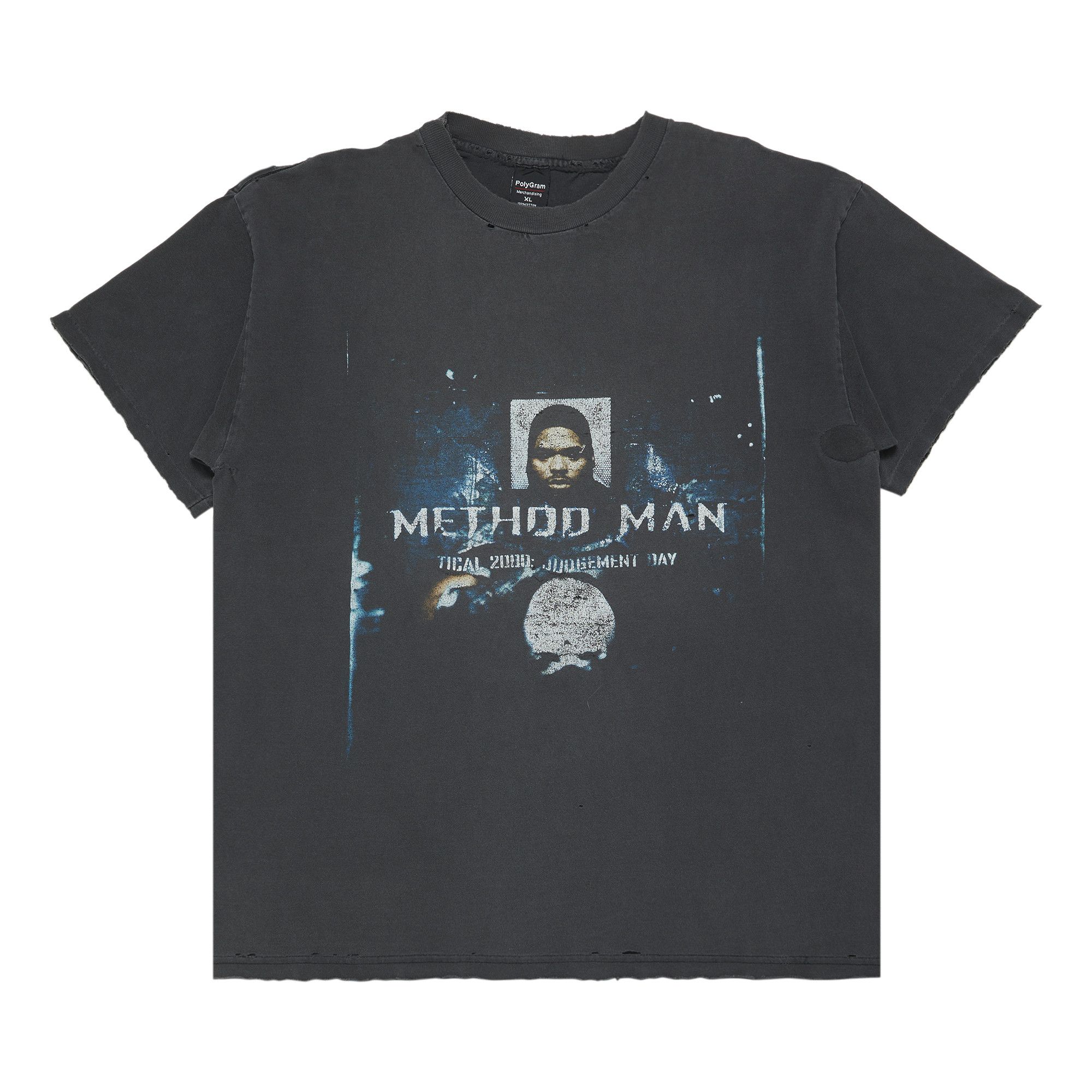 Buy Vintage Method Man Tical 2000: Judgement Day T-Shirt 'Black
