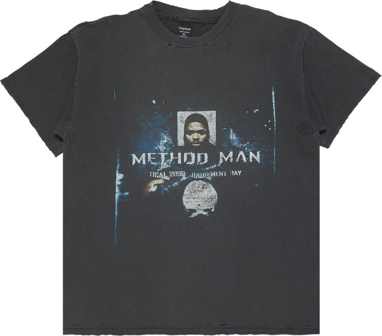 Vintage Method Man Tical 2000: Judgement Day T-Shirt 'Black'