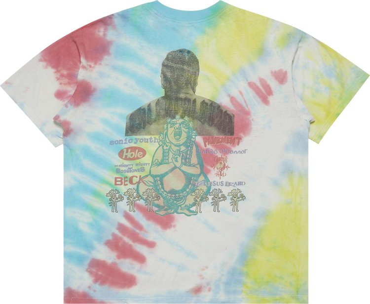 Vintage Lollapalooza Buddah T Shirt MulticolorTie Dye