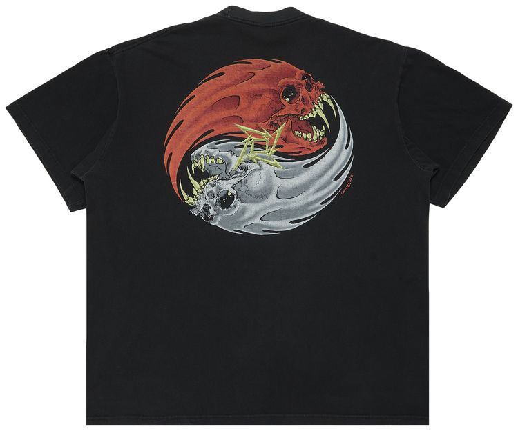 Vintage Metallica Rebel T Shirt Black
