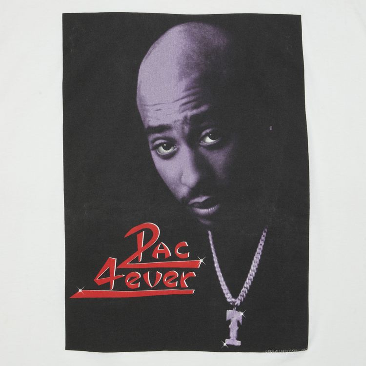 Vintage Tupac 4Ever T Shirt White
