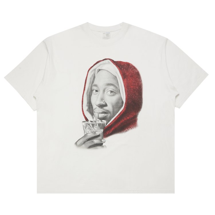 Vintage Tupac Hennessey T-Shirt 'White'