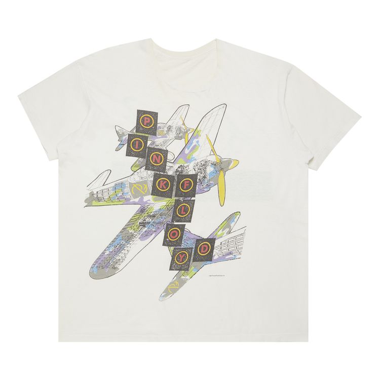 Vintage Pink Floyd Momentary Lapse Of Reason World Tour T Shirt White