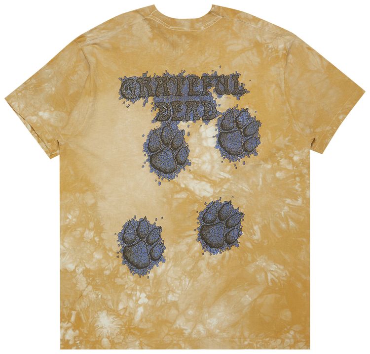 Vintage Grateful Dead Panther T Shirt Yellow