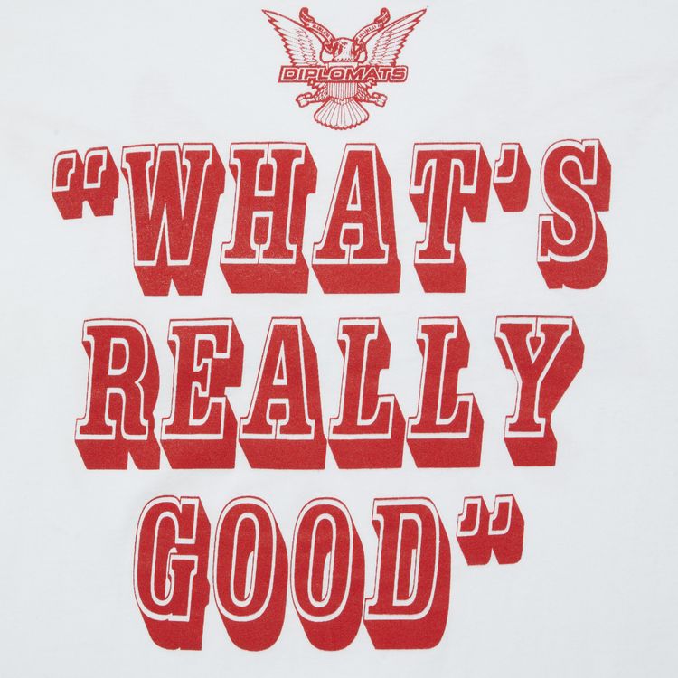 Vintage Diplomats Whats Really Good T Shirt White