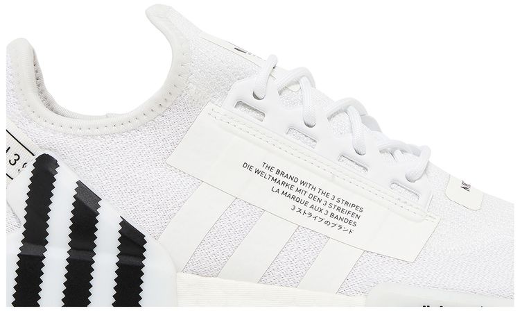 NMD R1 V2 White Black