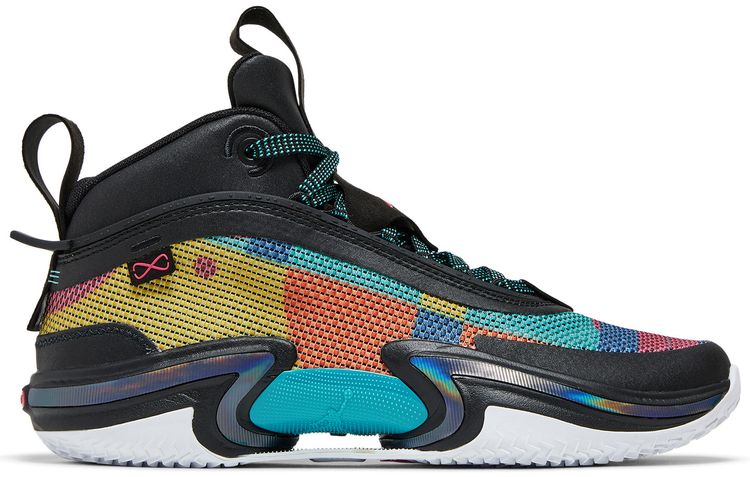 Air Jordan 36 GS Black Multi Color