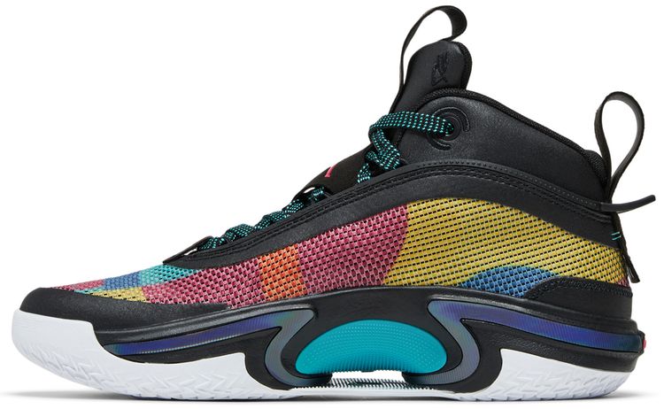 Air Jordan 36 GS Black Multi Color