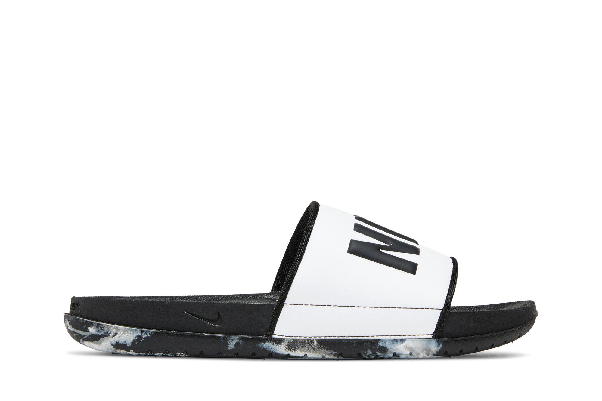 nike off court slide marble