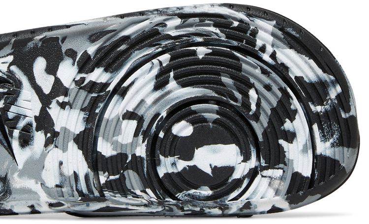 Nike Offcourt Slide Marble   Black White